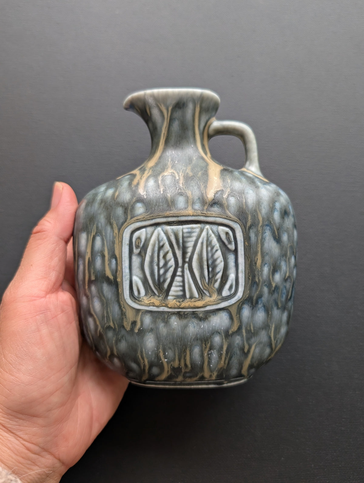 Gunnar Nylund Vase Rorstrand Rörstrand 50s 60s Sweden Stoneware Scandinavian #2619