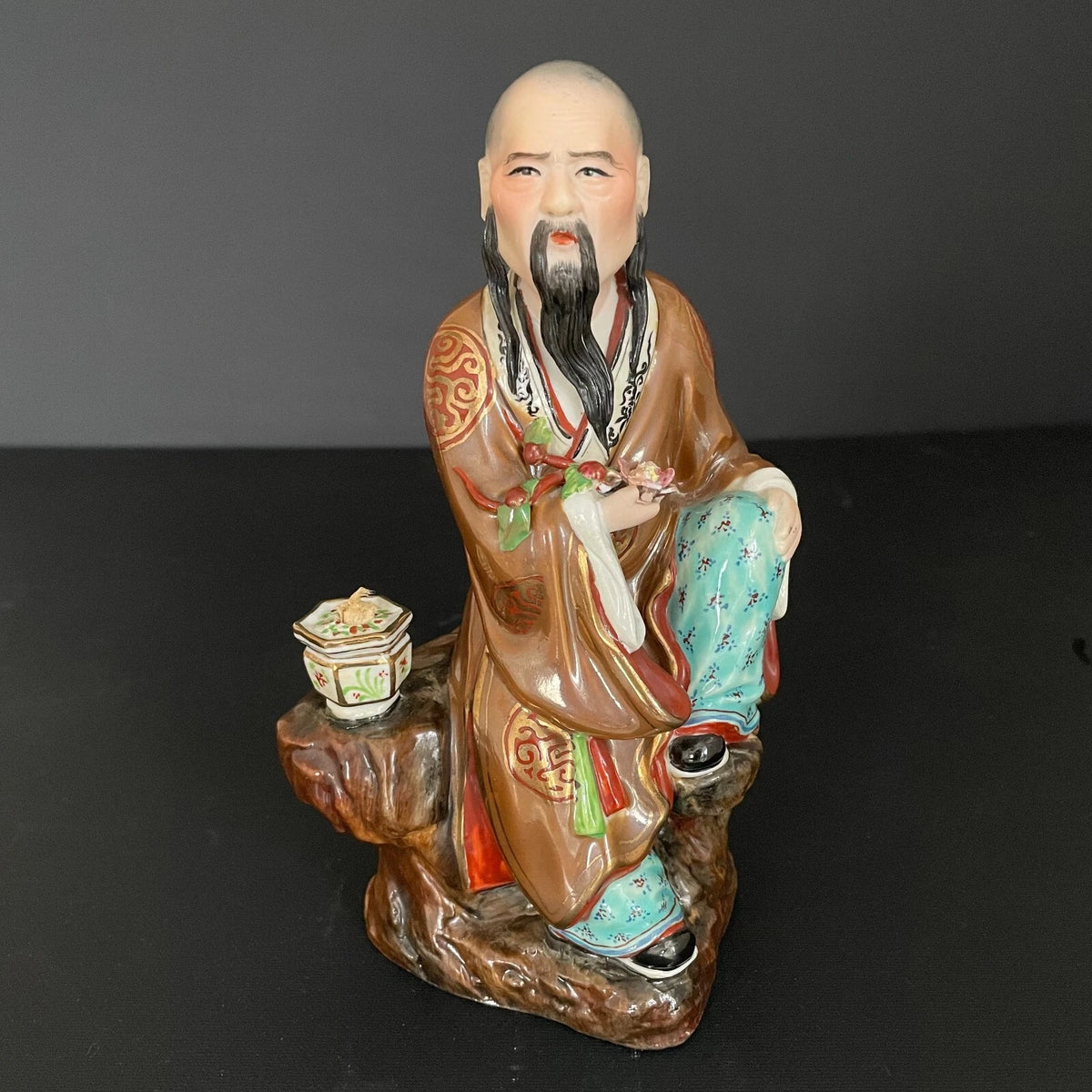 复古中国瓷人像,20世纪中期 #1767