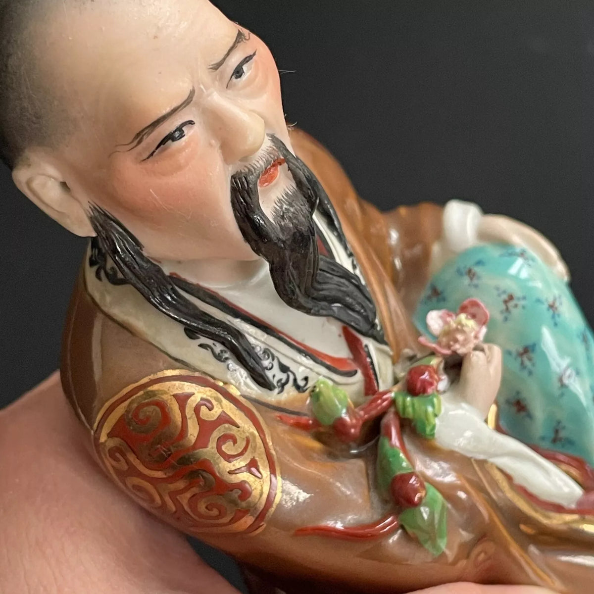 复古中国瓷人像,20世纪中期 #1767