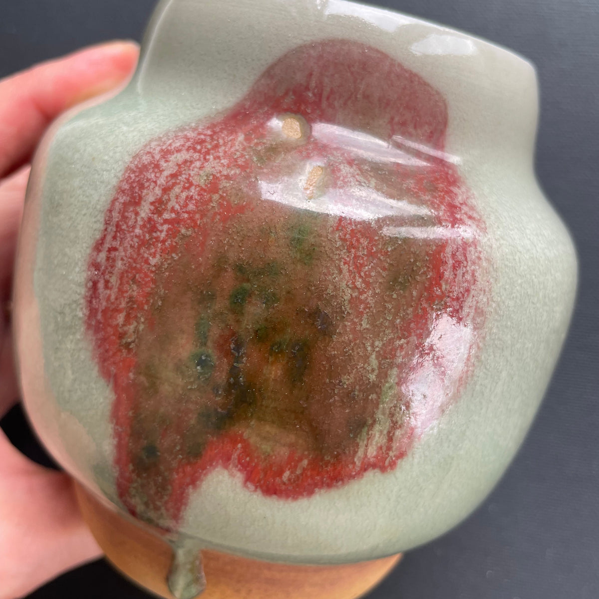 Carl-Harry Stalhane Stålhane For Designhuset Vase Unique Signed With Certificate Sweden #1957