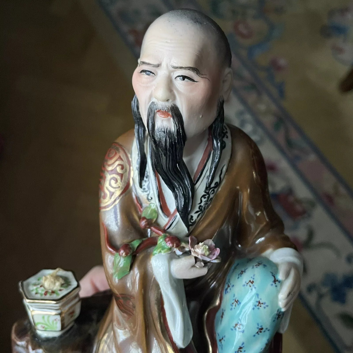 复古中国瓷人像,20世纪中期 #1767