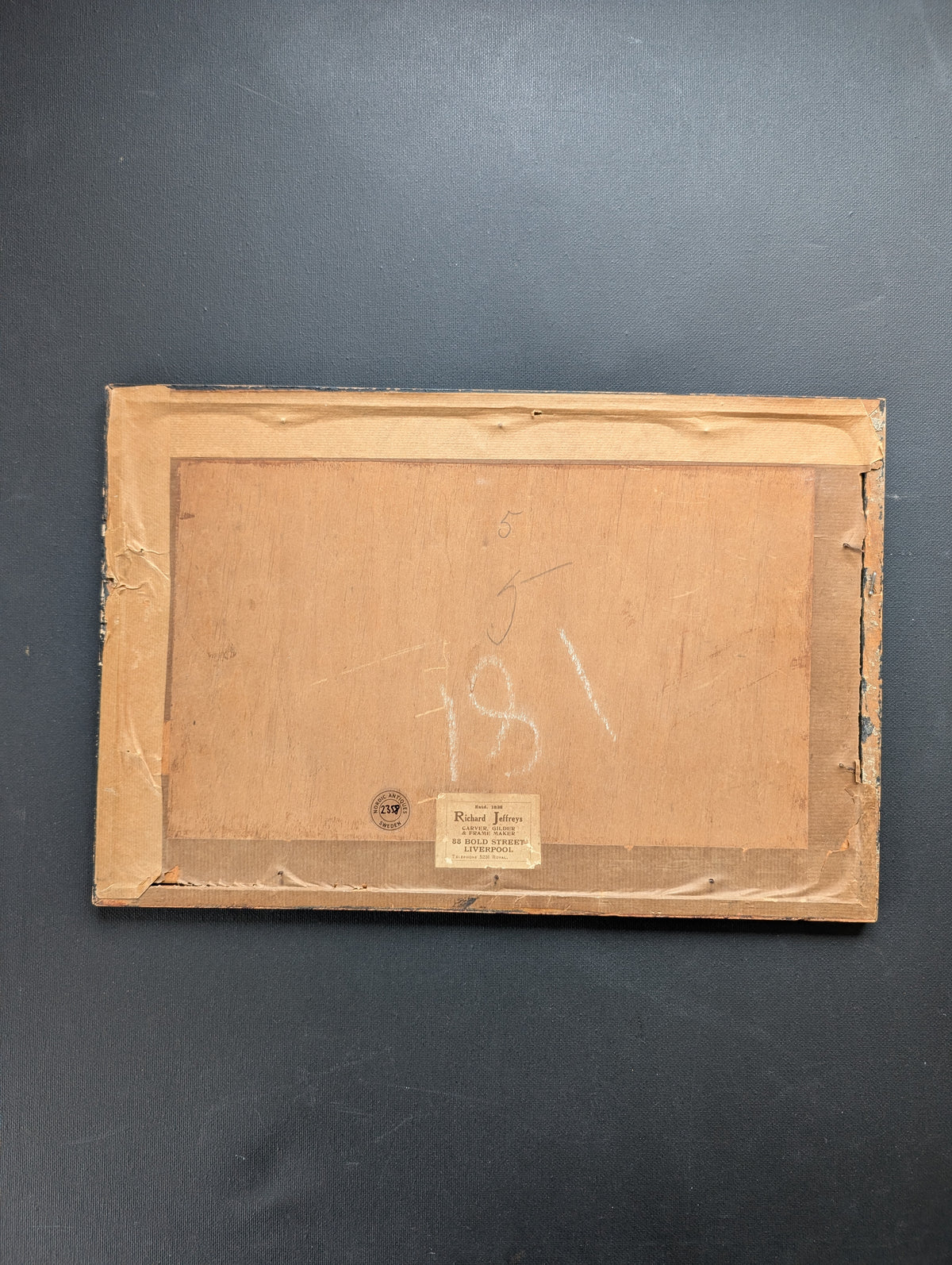 Chinese Antique Pith Painting Late Qing Dynasty #2358