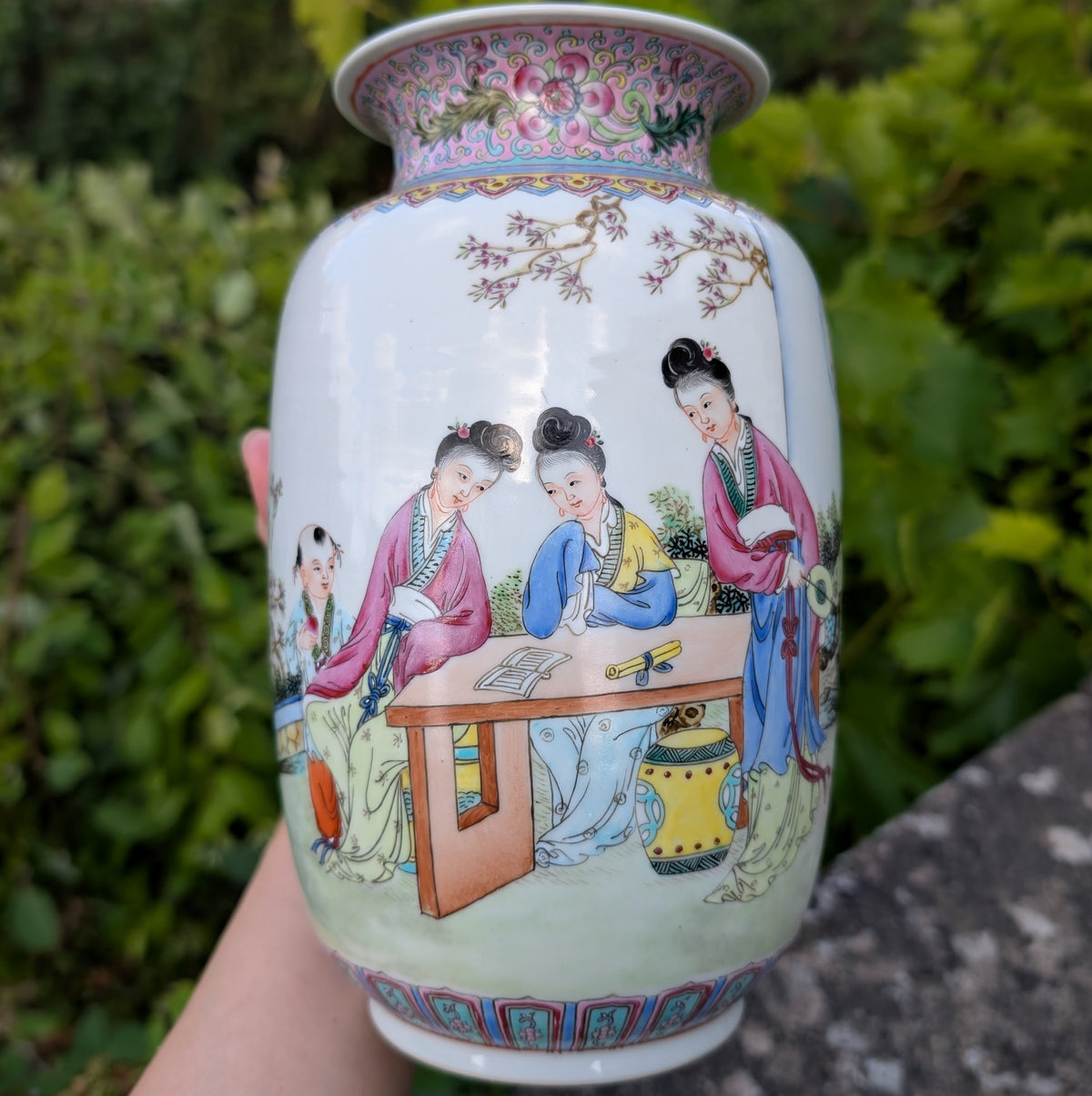 20世纪中期中国复古瓷瓶 #2616