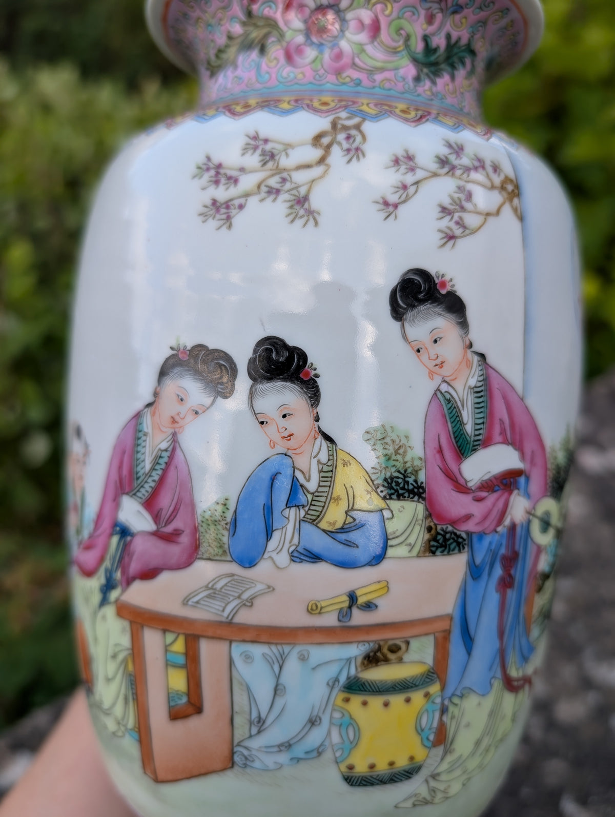 20世纪中期中国复古瓷瓶 #2616