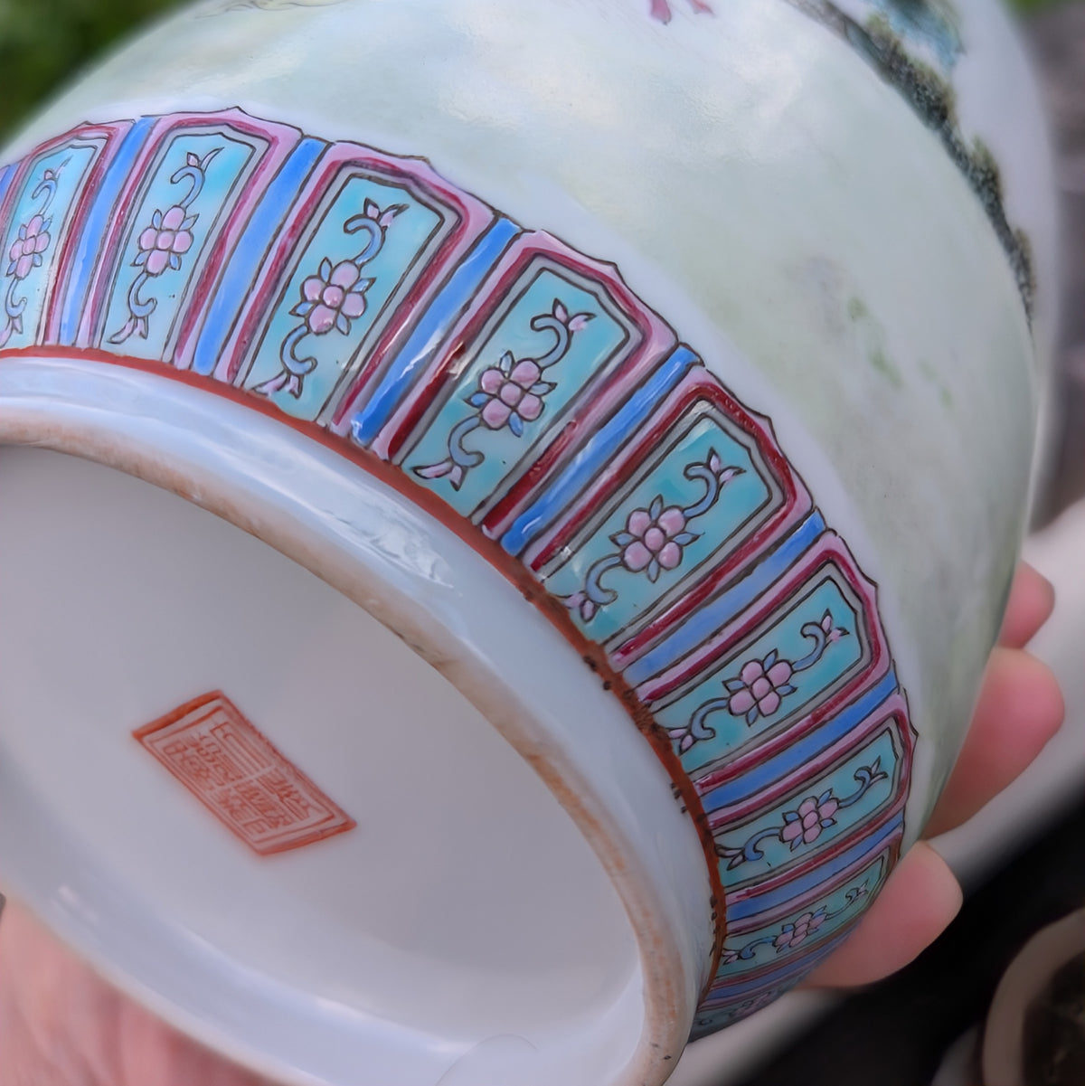 20世纪中期中国复古瓷瓶 #2616