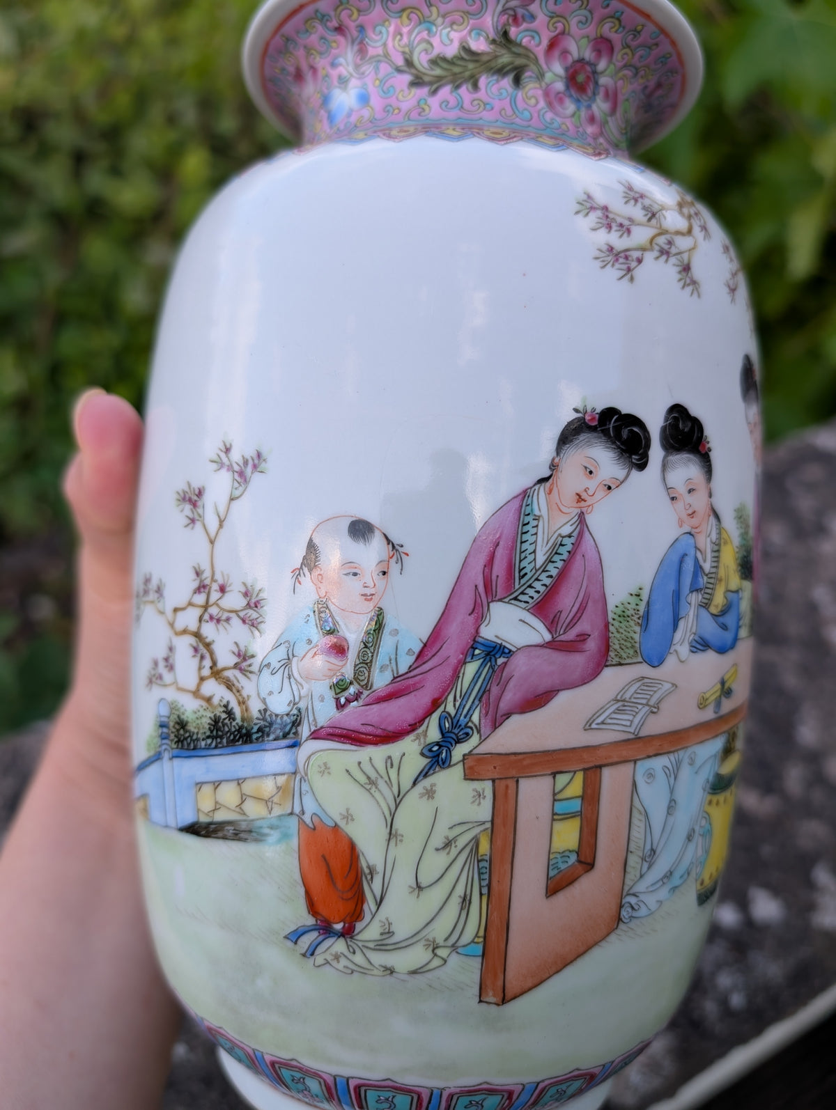 20世纪中期中国复古瓷瓶 #2616