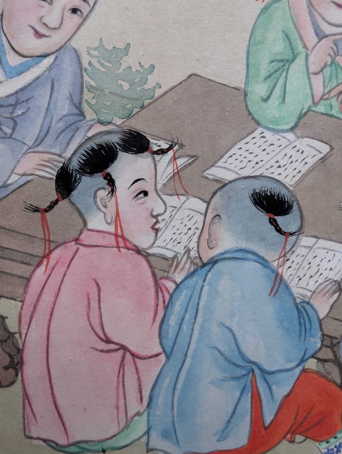 Chinese Antique painting, Late Qing Dynasty / Early republic #2762