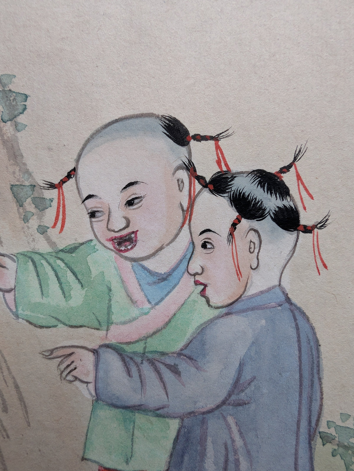 Chinese Antique painting, Late Qing Dynasty / Early republic #2762