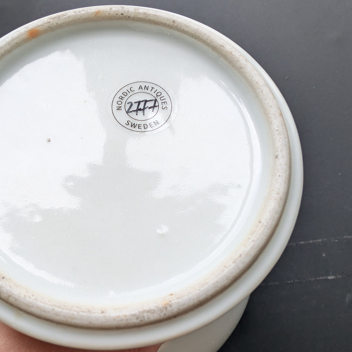 Chinese antique porcelain jar, famille rose Republic period #2777