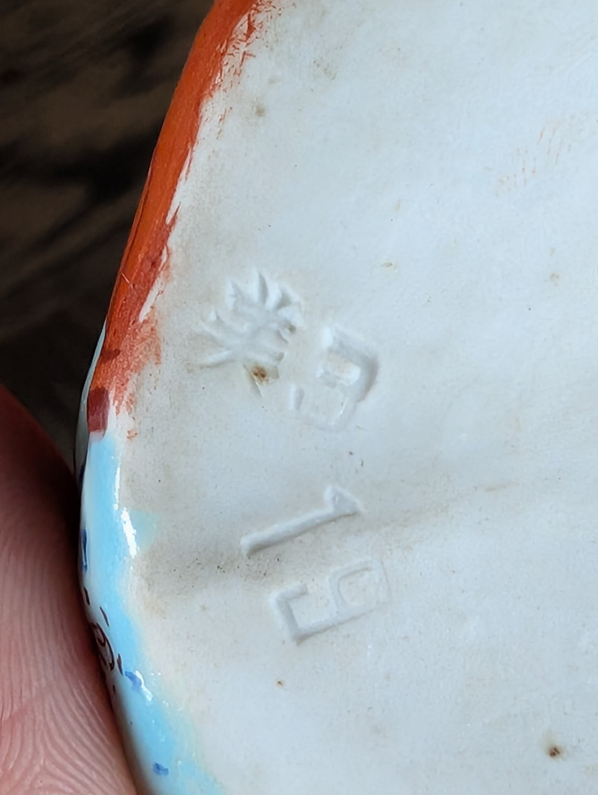 一对20世纪中国复古瓷塑像,编号 #1457,#2973