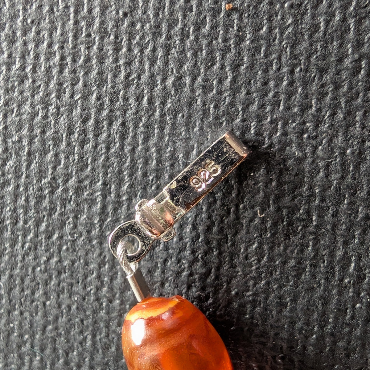 Antique Natural Amber Necklace Baltic Amber 19.07g #3022