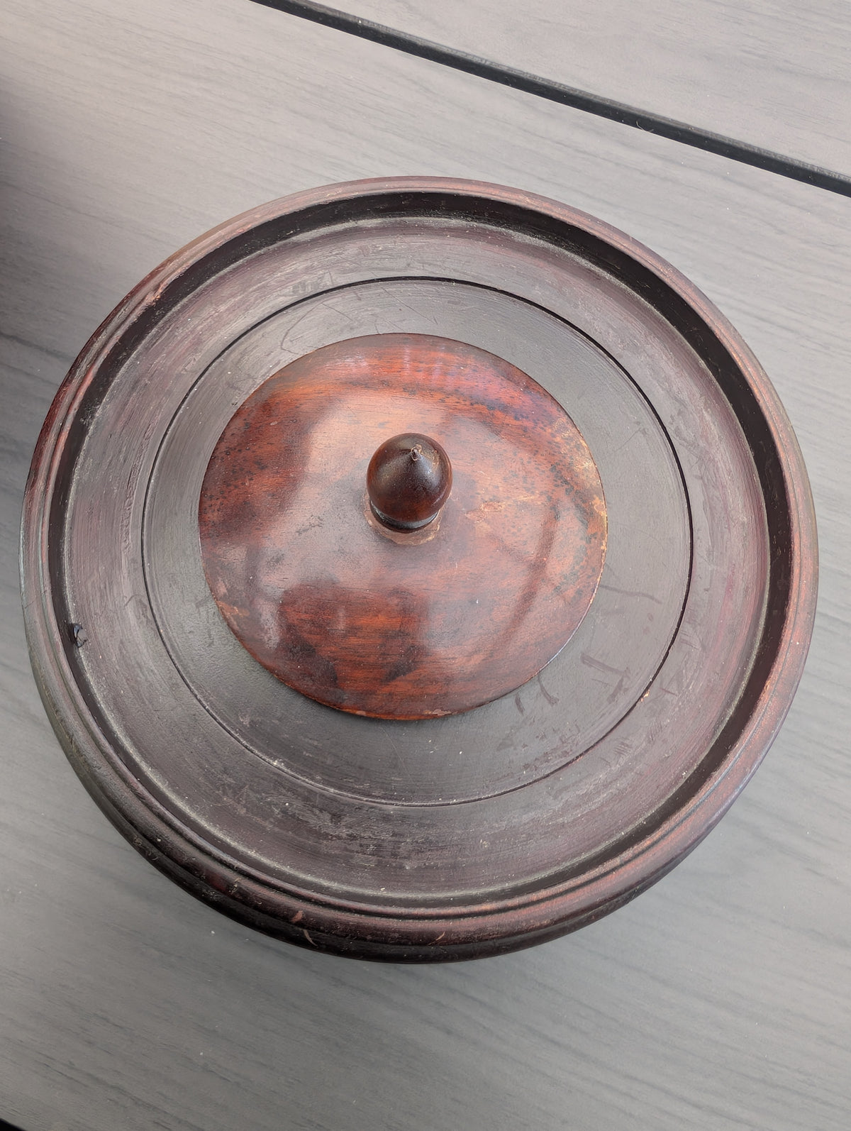 Chinese Antique Sang de boeuf glazed jar, 19th century #3082