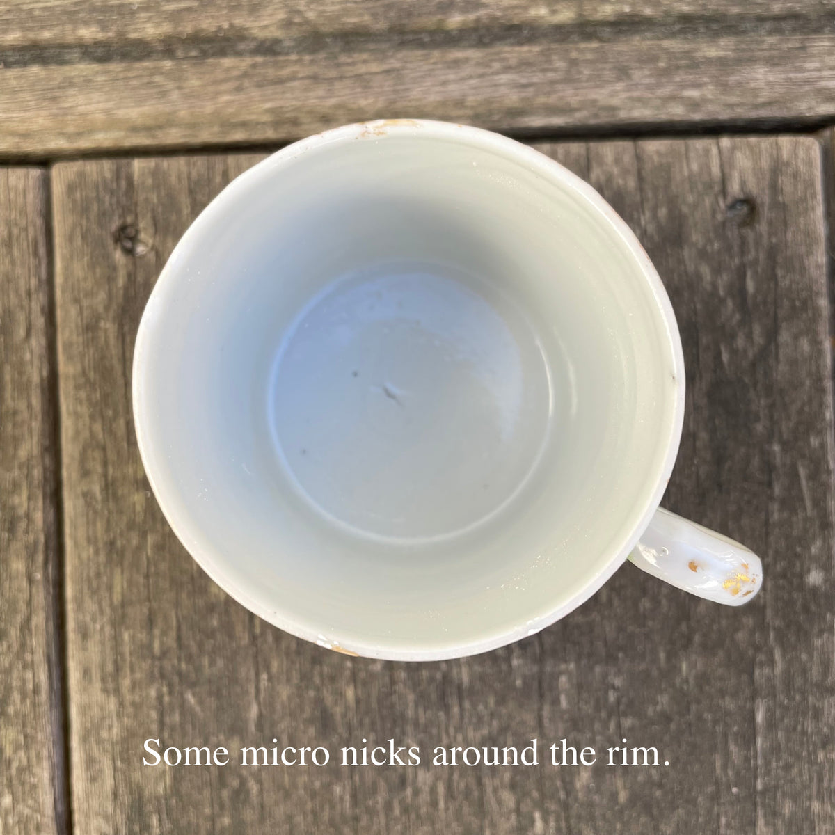 Antique Chinese rose mandarin punch cup, Qing Dynasty Mid 19th c #787