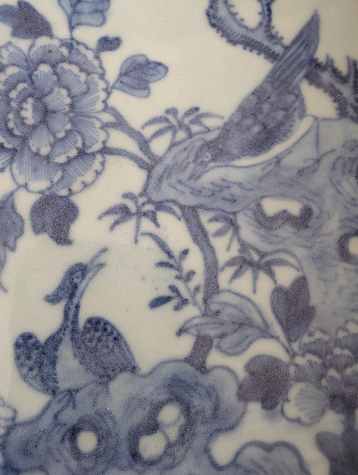 中国古董青花大盘, 18世纪,编号2981