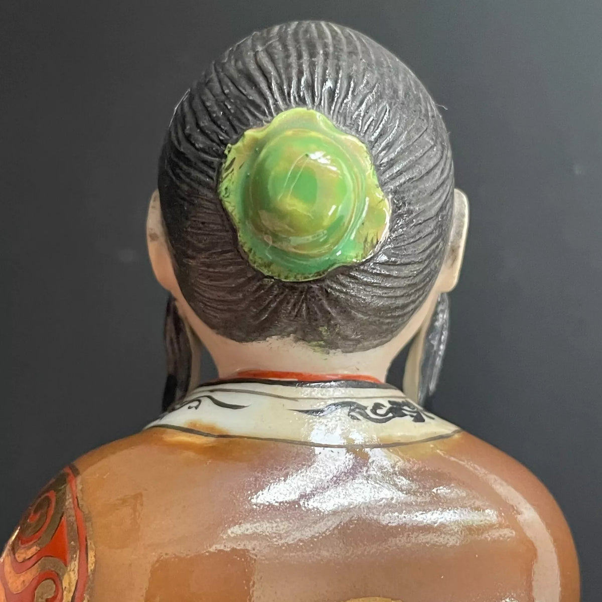 复古中国瓷人像，20世纪中期 #1767
