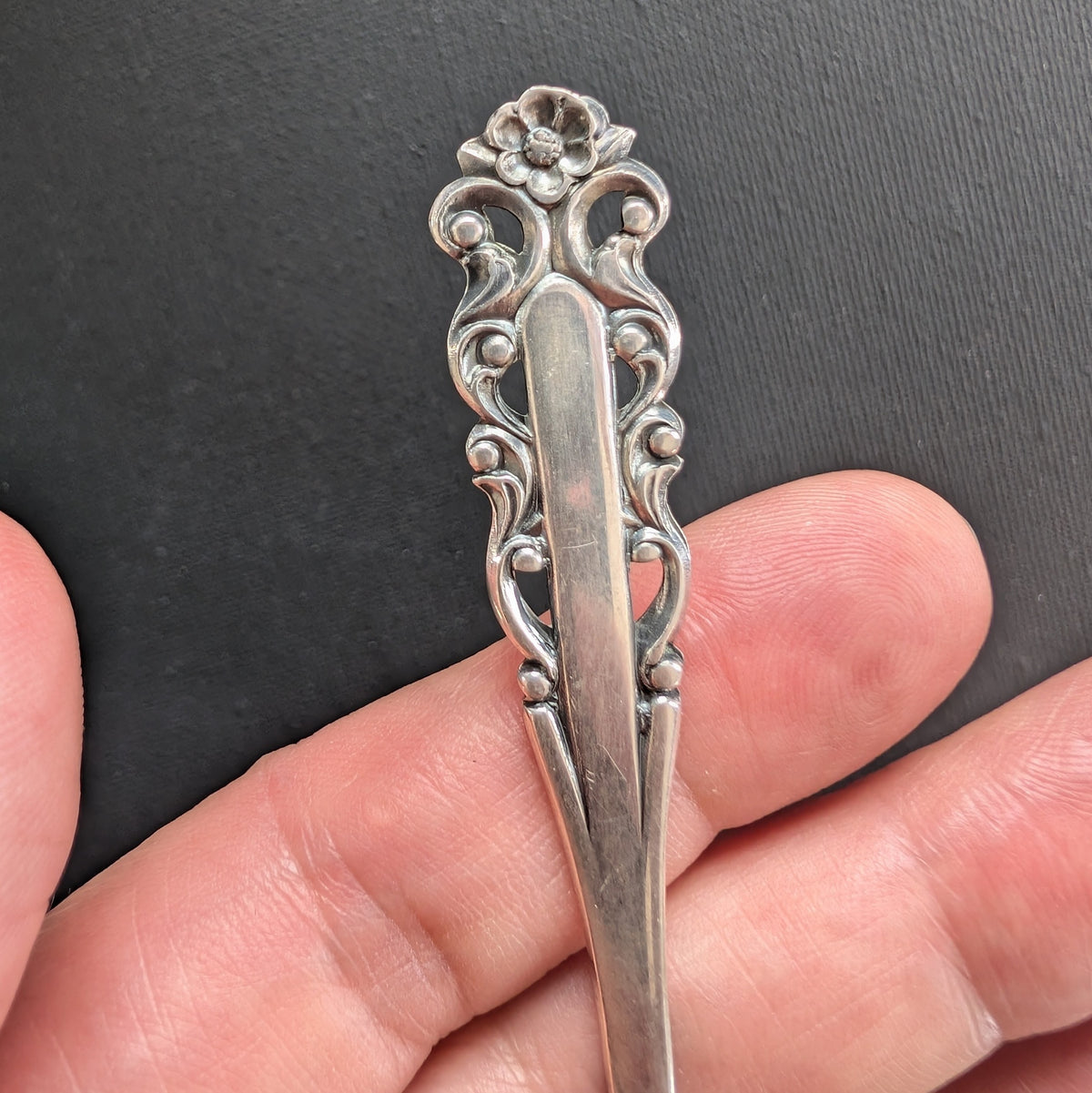 Set of 12 Vintage Swedish Silver Spoons #2985