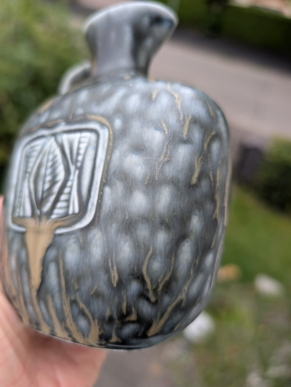 Gunnar Nylund Vase Rorstrand Rörstrand 50s 60s Sweden Stoneware Scandinavian #2619