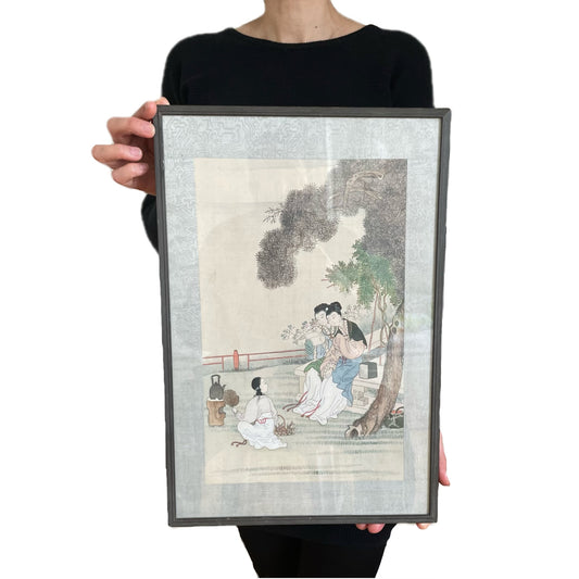 清代丝绸古画 #1420