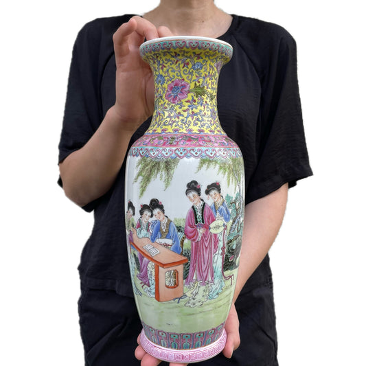 1950-1970年代复古粉彩瓷瓶 #1529