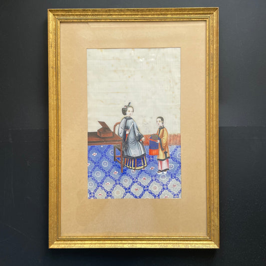 19世纪中国通草画