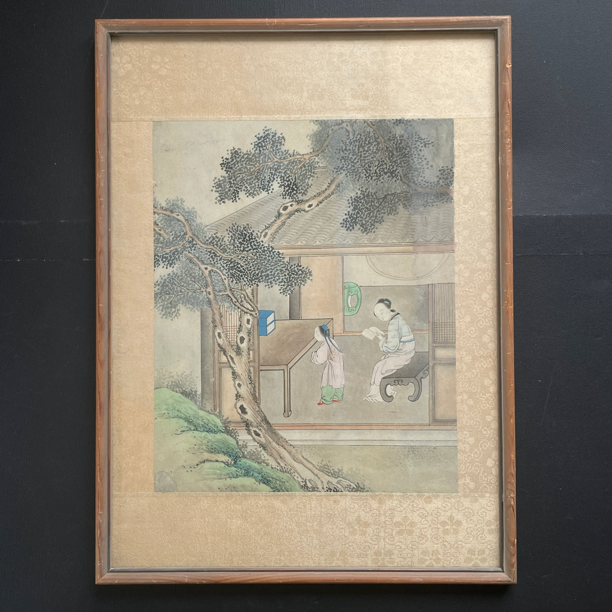 中国清代19世纪水粉画 #2353