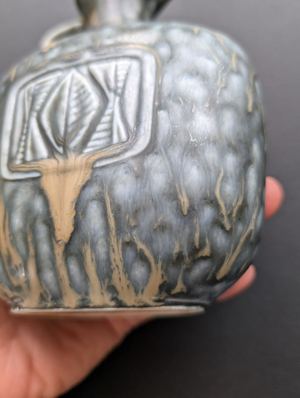 Gunnar Nylund Vase Rorstrand Rörstrand 50s 60s Sweden Stoneware Scandinavian #2619