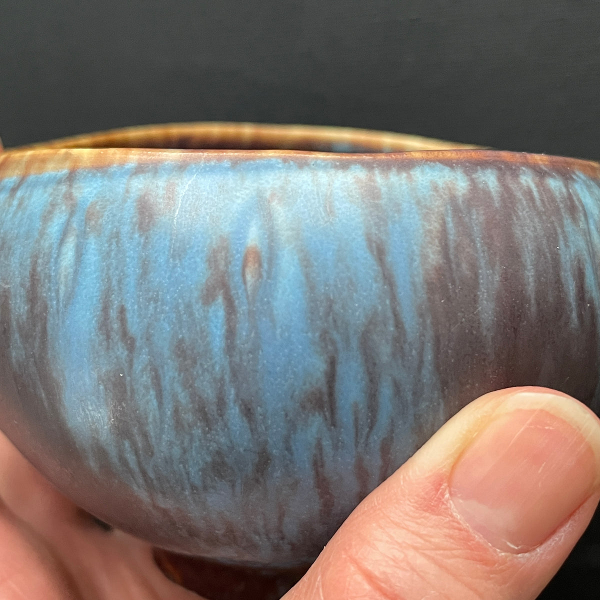 Sweden Stoneware Scandinavian Gunnar Nylund Bowl Rorstrand Rörstrand 50's #2253