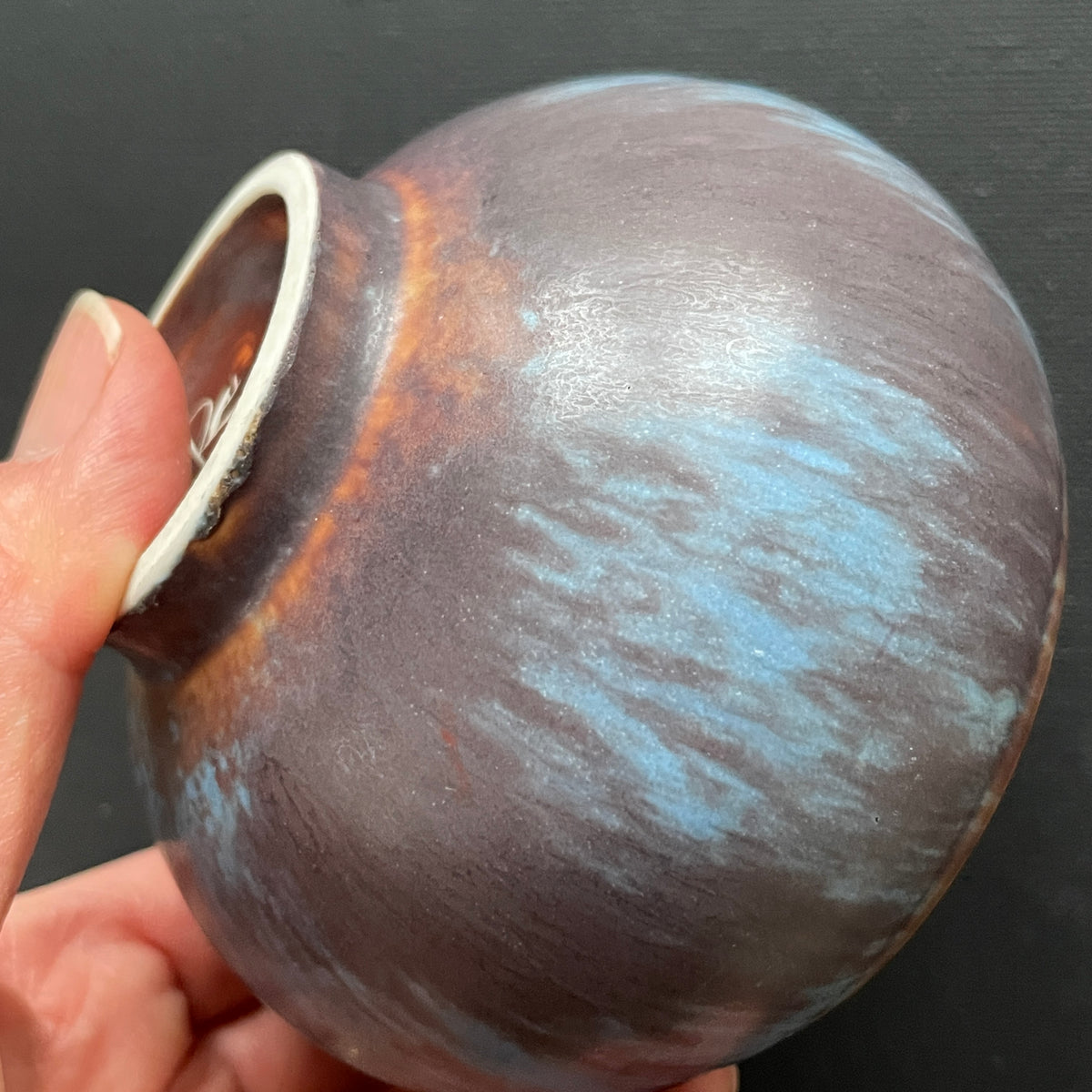 Sweden Stoneware Scandinavian Gunnar Nylund Bowl Rorstrand Rörstrand 50's #2253