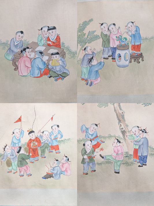Chinese Antique painting, Late Qing Dynasty / Early republic #2762