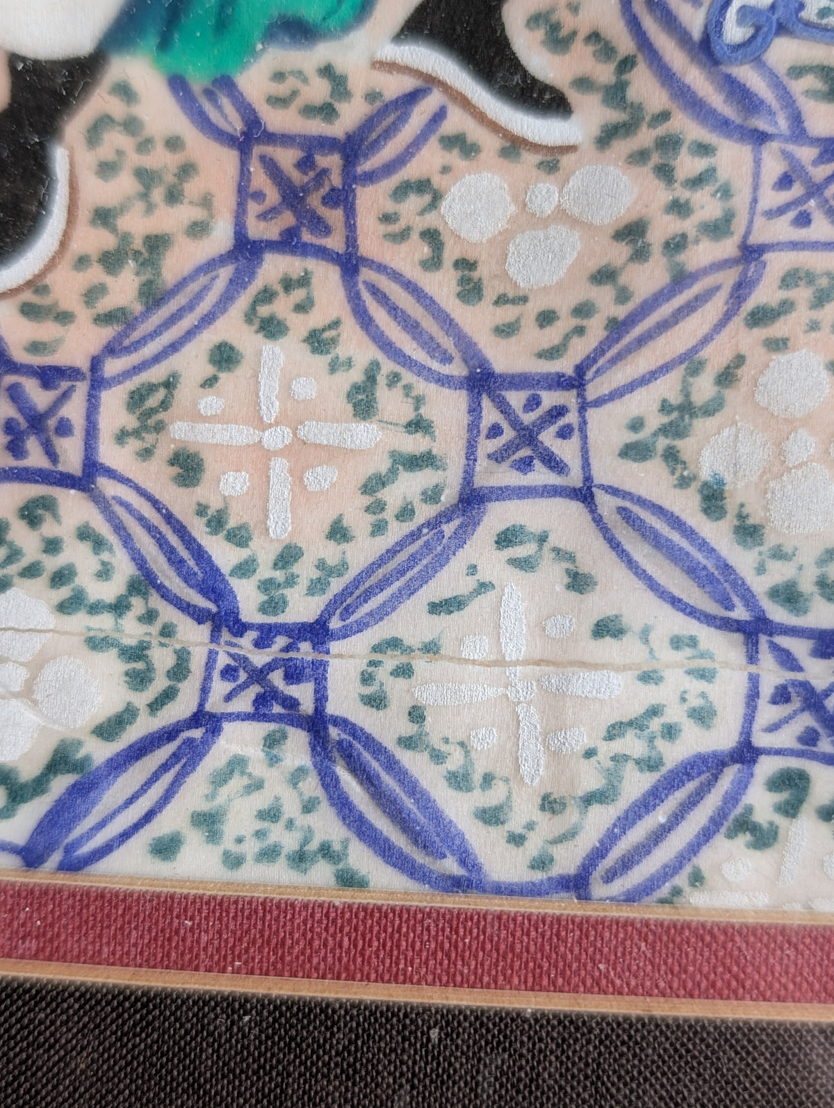 清代晚期通草画 #2693