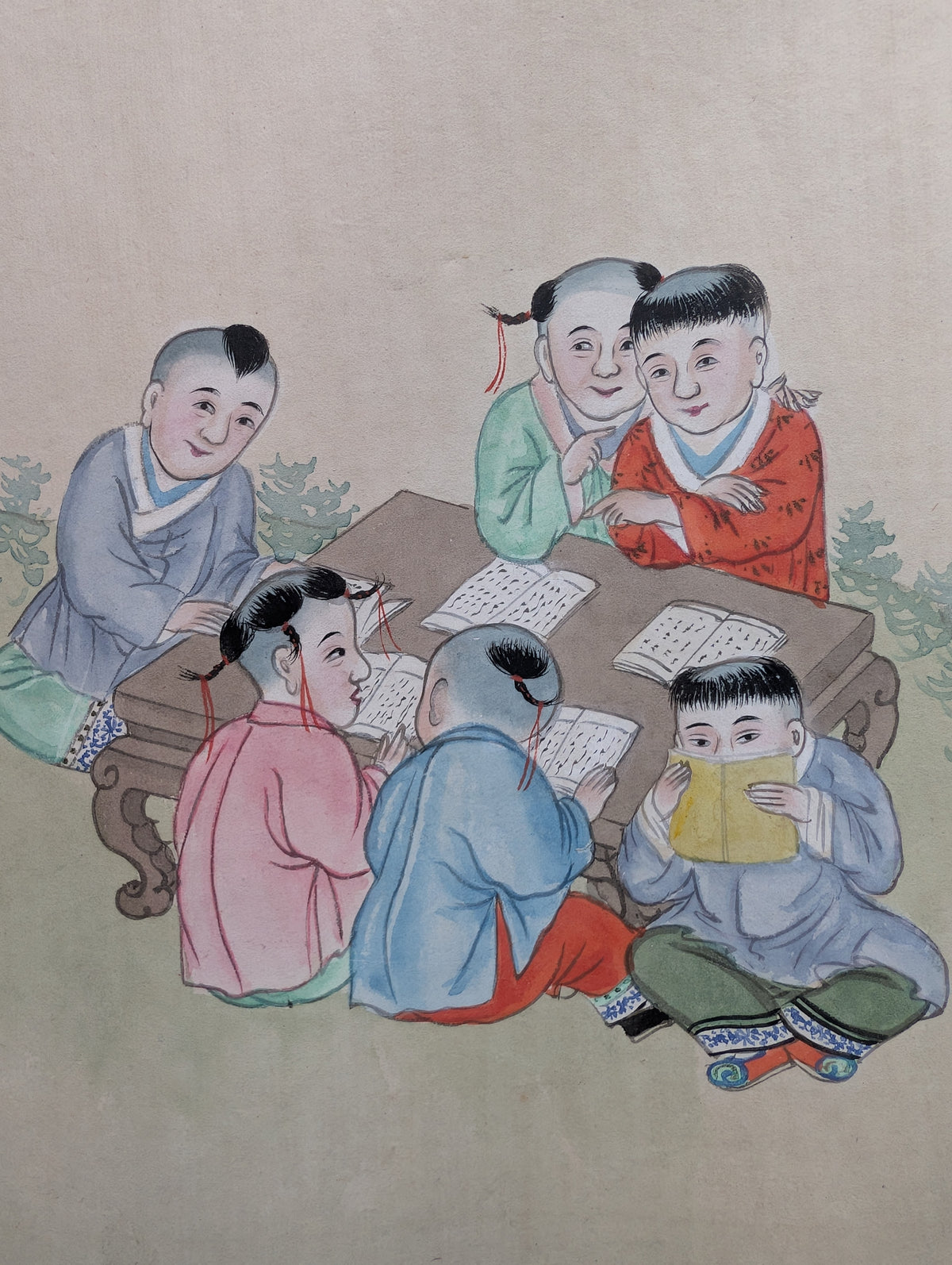 Chinese Antique painting, Late Qing Dynasty / Early republic #2762