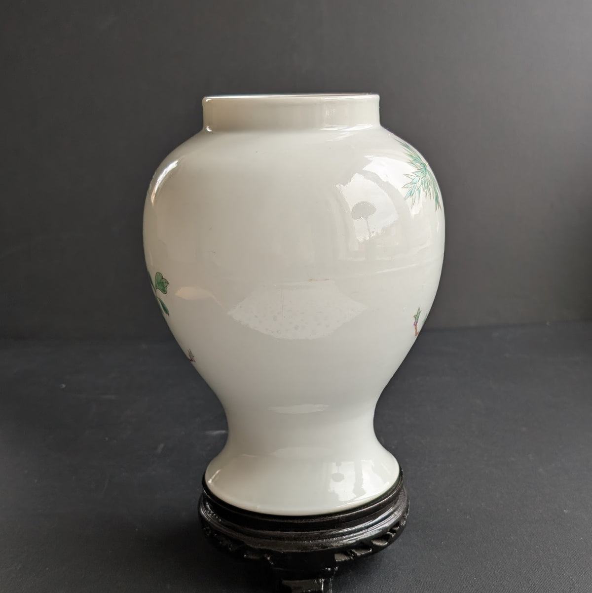 Chinese antique porcelain jar, famille rose  Republic period #2777