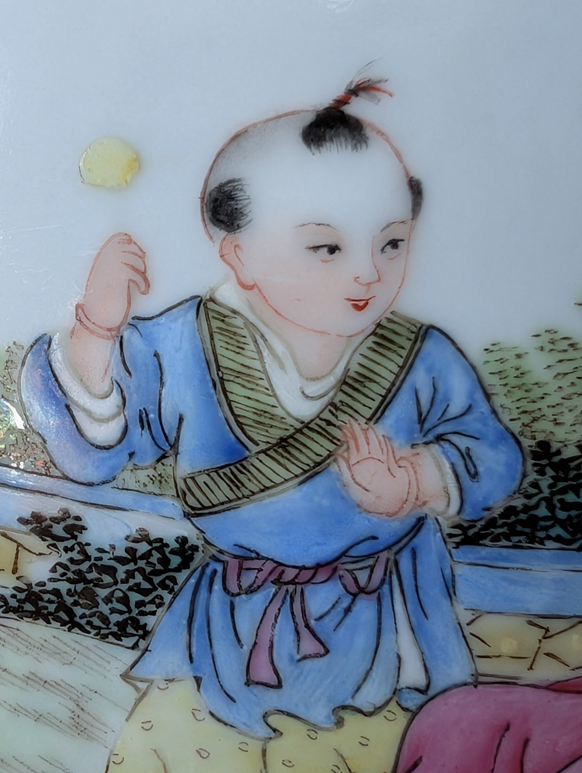 1950年代复古中式瓷灯笼 #2965
