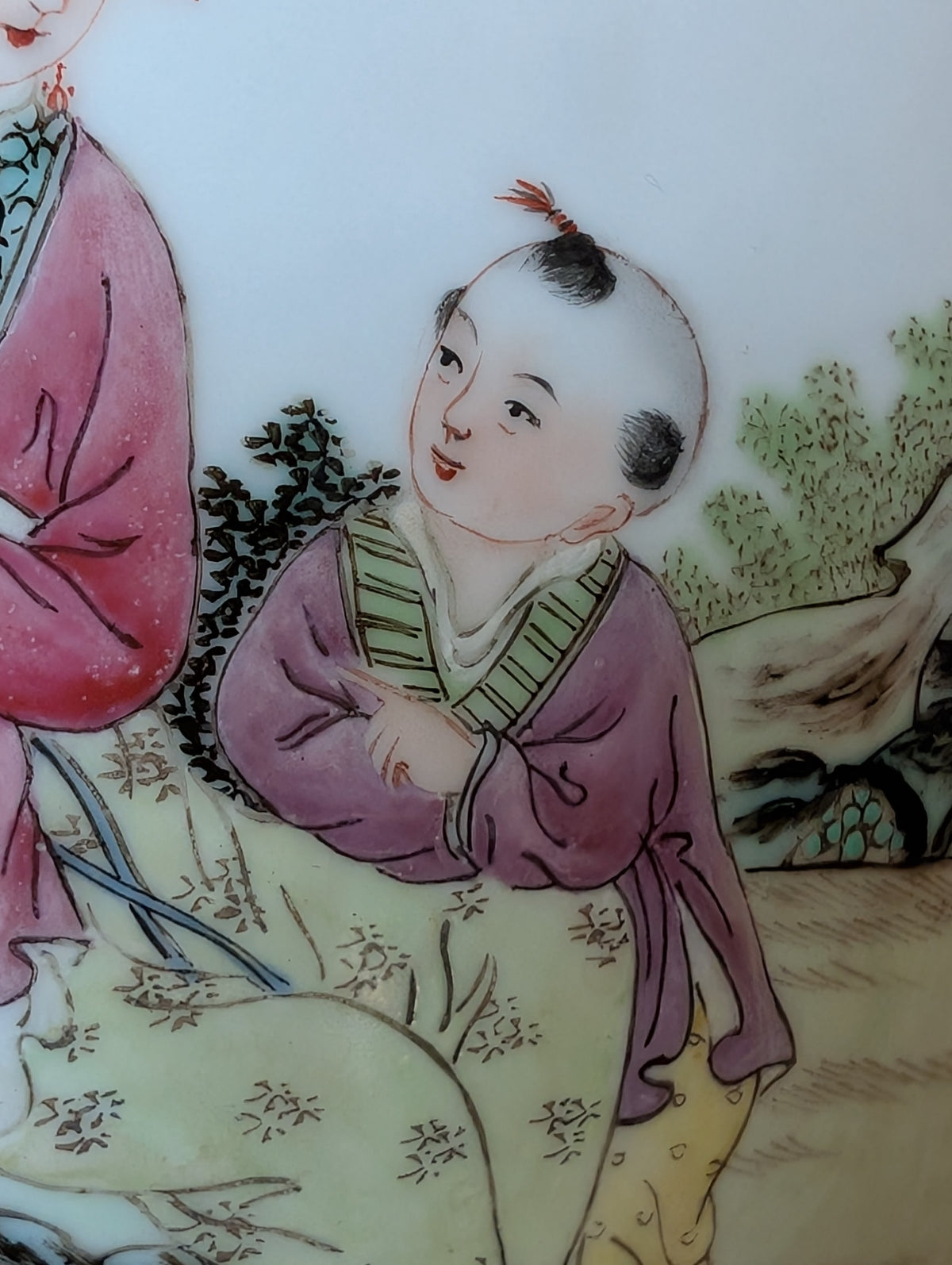 1950年代复古中式瓷灯笼 #2965