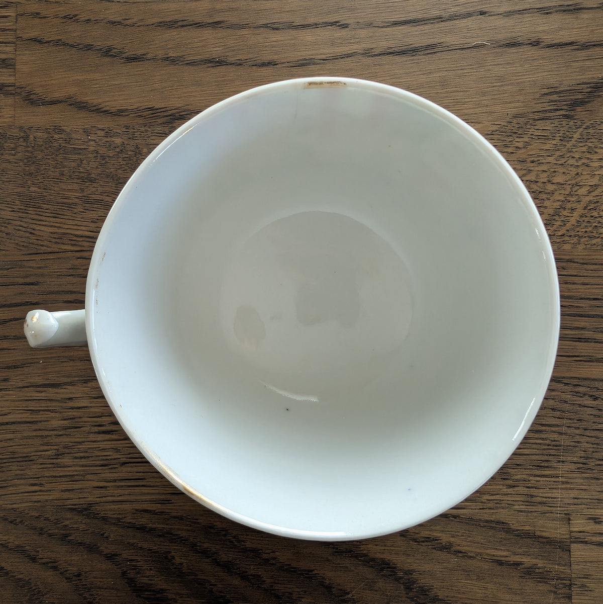 Chinese antique rose mandarin teacup and saucer, Late Qing #2970 and #2971