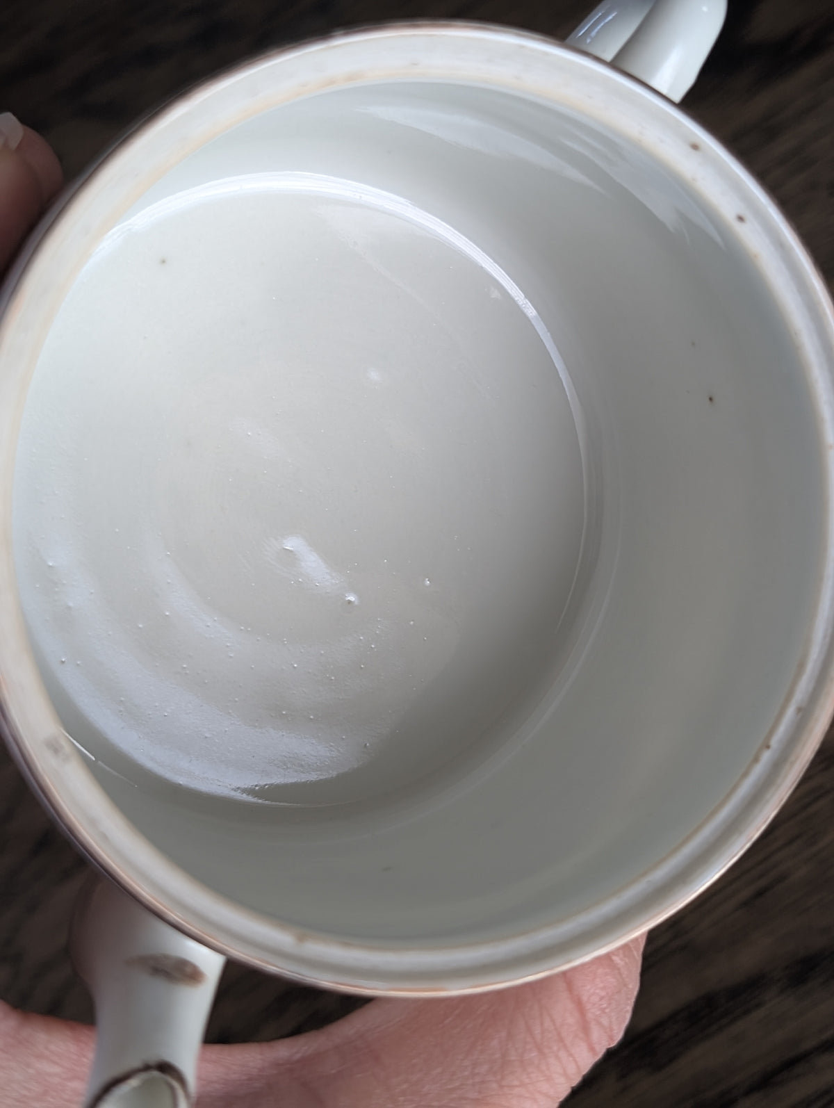 19世纪中国人物纹古董茶壶 #2983