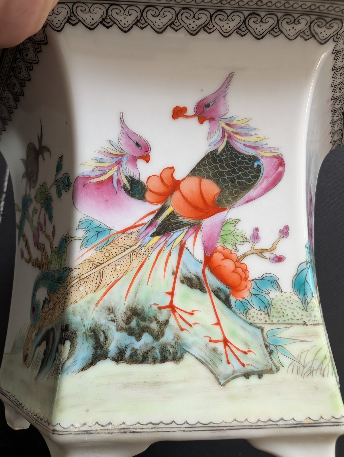 复古中式花盆，1950-1970年代 #3021