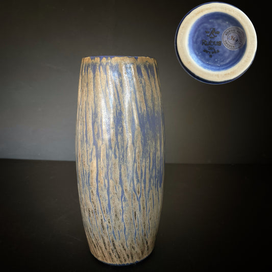 Gunnar Nylund large vase Rörstrand 50s Sweden Stoneware Scandinavian #1967