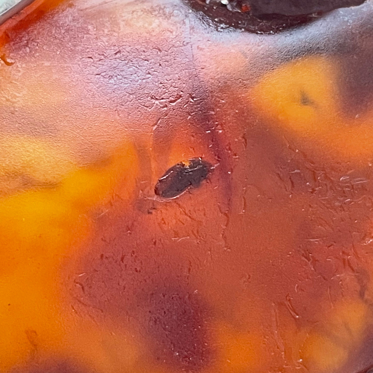 Unique Design Natural Amber Pendant Danish Amber Hand Polished 75g